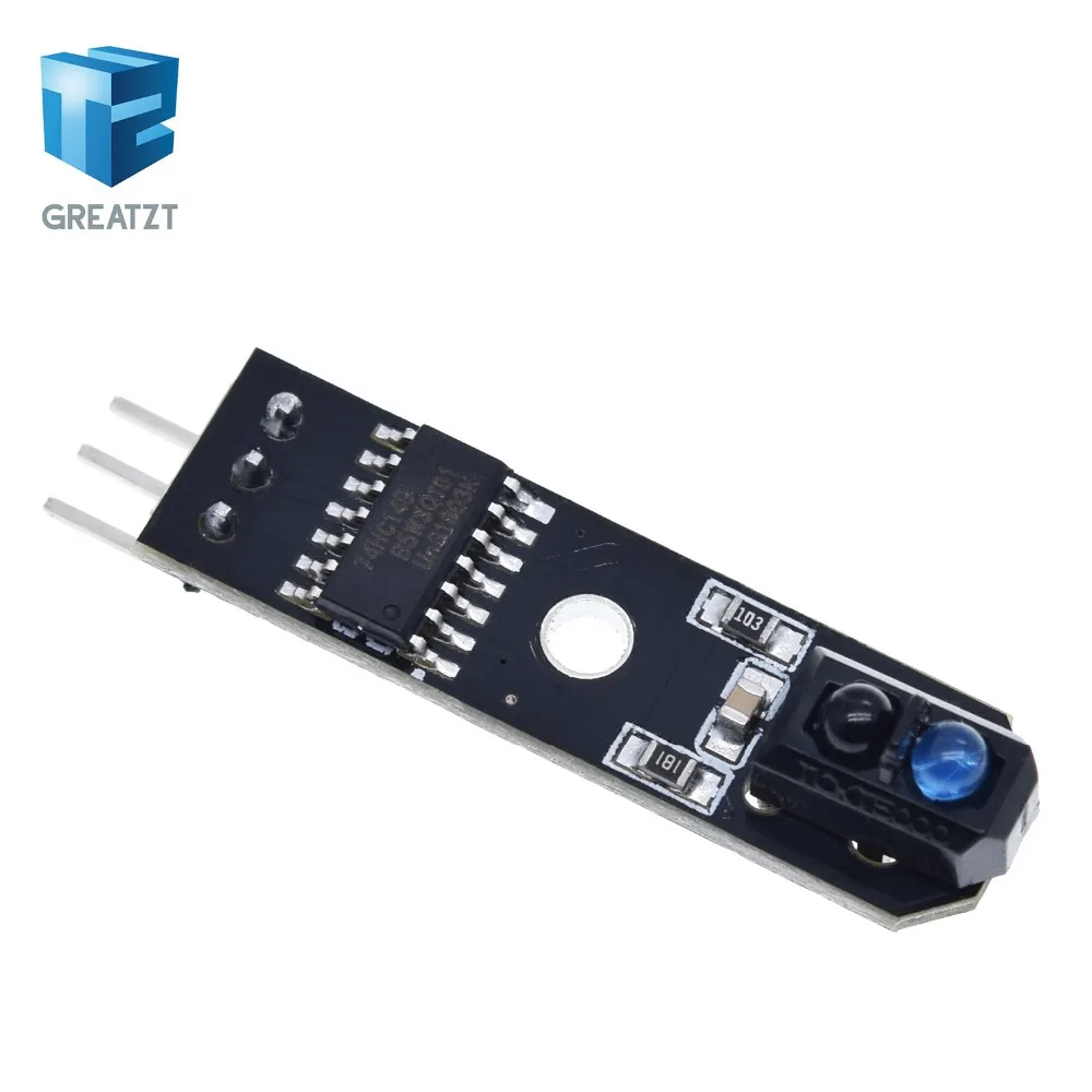 ИК Инфракрасный Линейный следящий датчик TCRT5000 препятствие Avoidanc для Arduino 1 канал трассировки модуль AVR ARM PIC DC 5 В