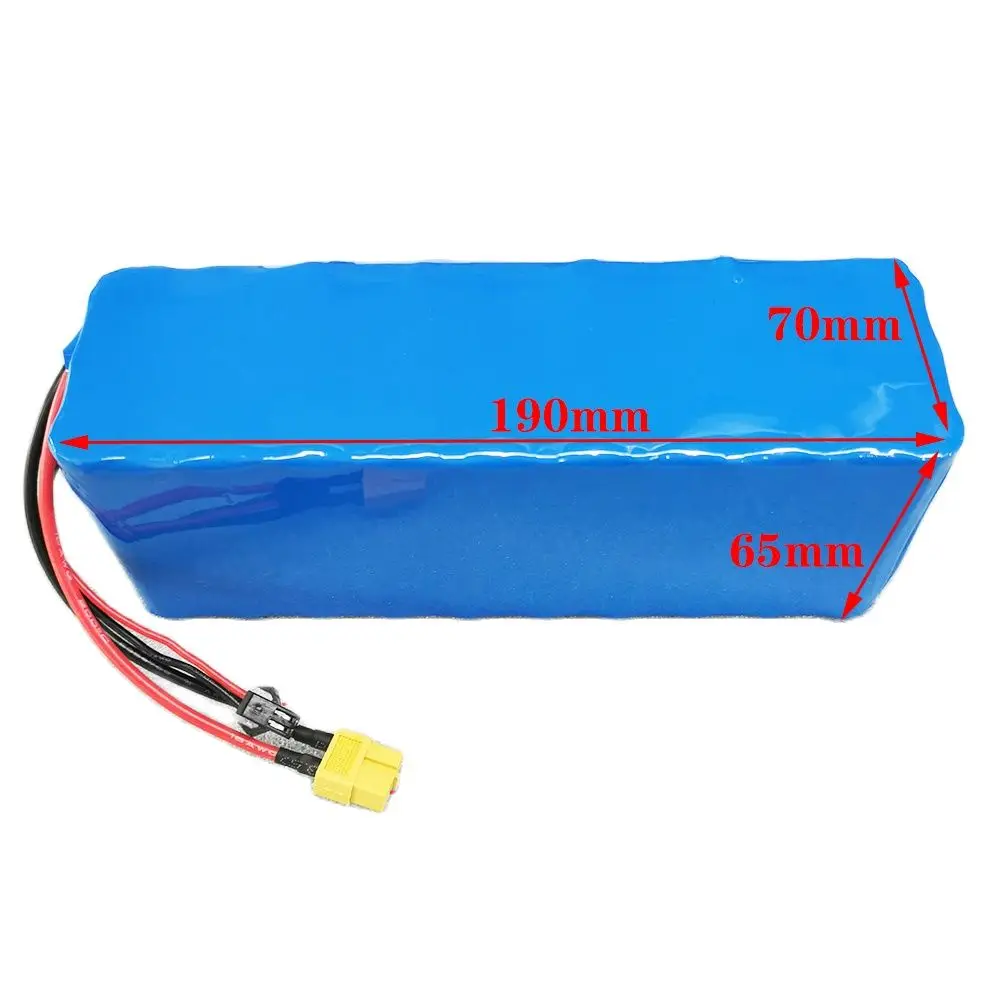 

Перезаряжаемый литиевый аккумулятор, 18650,36 в, 8 Ач, 10S, 3P, подходит для скутеров до 750 Вт, BMS.