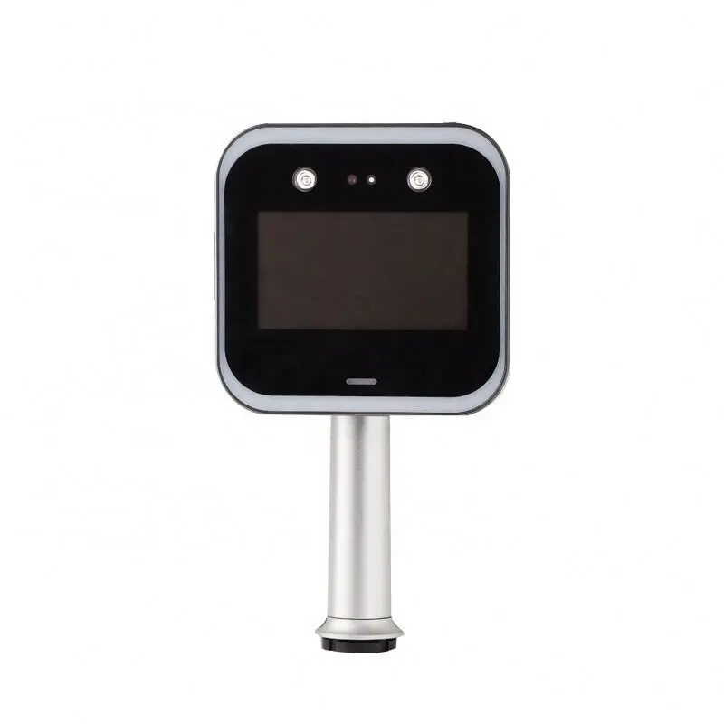 

CE Certificated 8inch AI Temp Detection display QR Code Scanner Android Face Recognition Attendance Machine