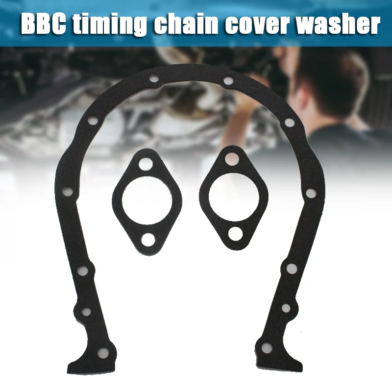 

Timing Chain Cover Gasket Fits BB Chevy 396 402 427 454 472 502 Gears Front M8617