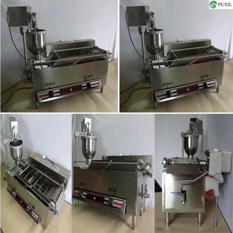 Двухрядная автоматическая электрическая и газовая машина для приготовления