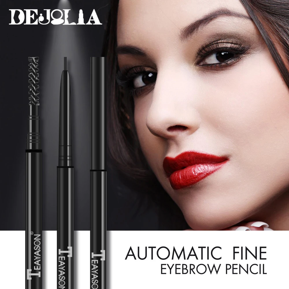 

1 шт., профессиональная ручка для бровей, 5 цветов, водостойкая