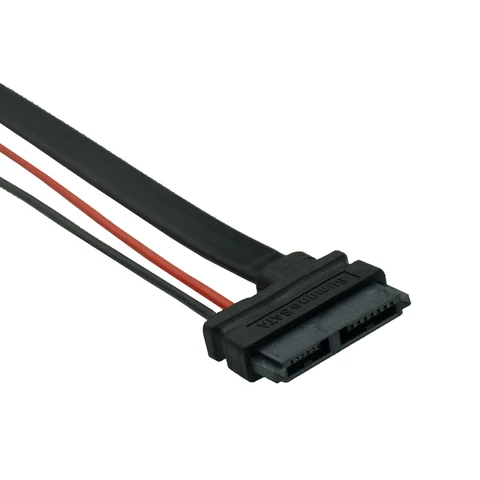 UXG Кабель SATA 22Pin 7+15 на Slimline SATA 13Pin 7+6 30см