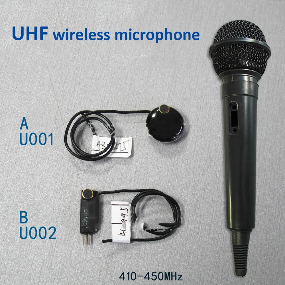 

Lusya UHF wireless microphone FM micro-interphone audio transmitter child monitoring pickup module G1-010