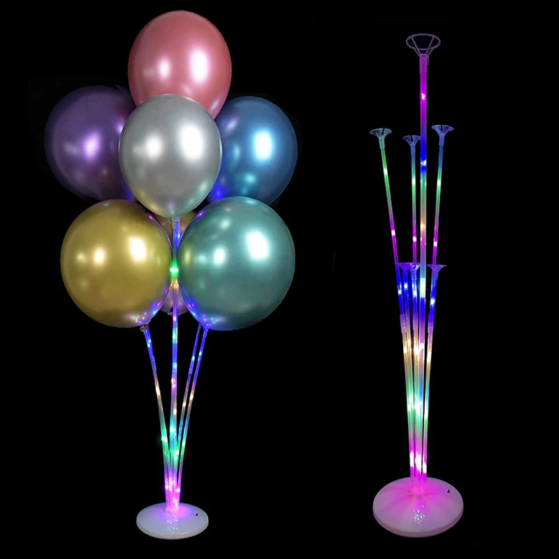 

Led Balloon Holder Column Base Balloons Stand Balloon Stick Wedding Birthday Party Decoration Kids Adult Party Decor Balloon