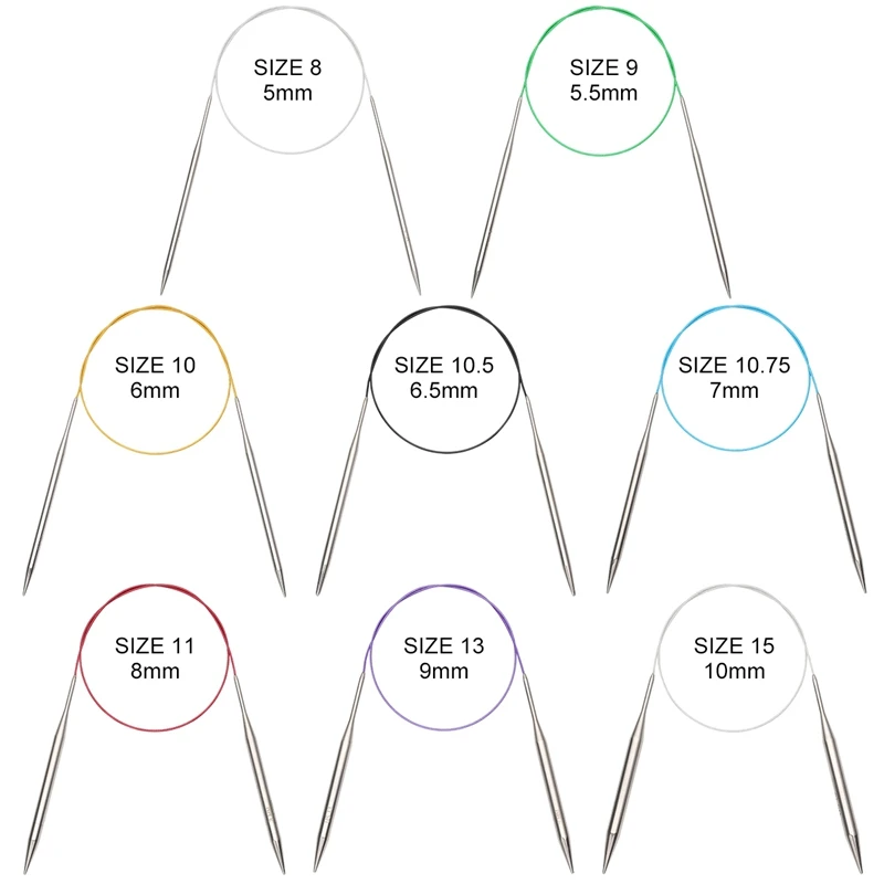 Набор крючков для вязания крючком чехол хранения эргономичная пряжа