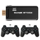 3500 игр 64 бит Беспроводная игровая консоль HD TV игровая консоль с двойным беспроводным геймпадом 2,4G