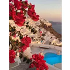 Алмазная вышивка квадратными стразами, Приморский Пейзаж, картина 5D 