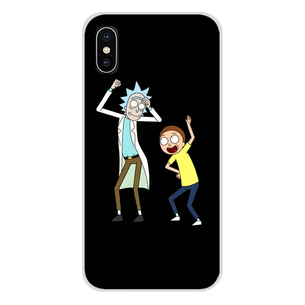 Забавный мультфильм комикс Рик и Морти силиконовый чехол для Huawei G7 G8 P7 P8 P9 P10 P20 P30 Lite Mini Pro P Smart Plus