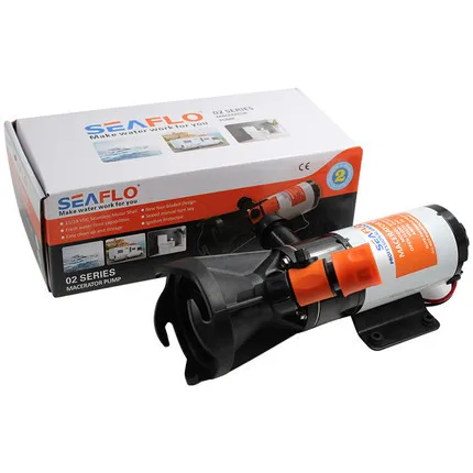 SEAFLO Macerator насос 12 GPM 12V для очистки туалета морской RV в отличие от Jabsco Shurflo правило| |