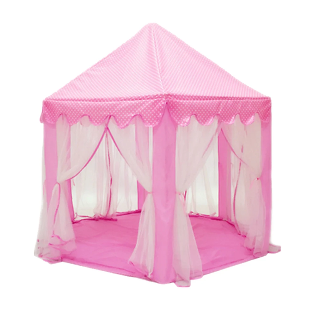 Девочка принцесса палатки в форме замка портативный детский открытый сад
