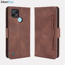 Wallet Cases For OPPO Realme C21 Case Magnetic Closure Book Flip Cover For OPPO Realme C21 Leather Card Holder Phone Bags