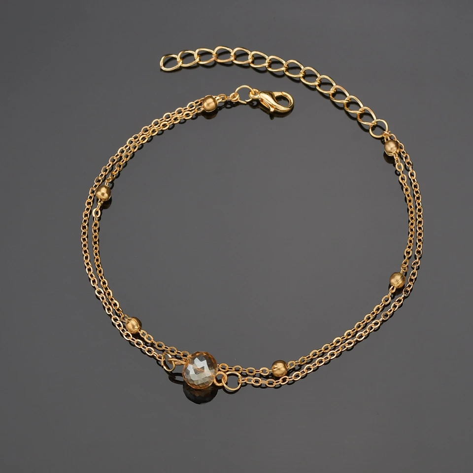 Модные ювелирные изделия для невесты золотого цвета с бабочкой многослойный