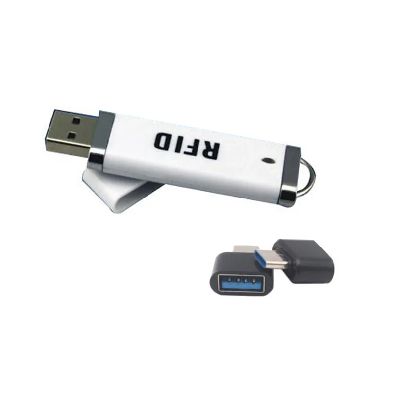 РЧ USB RFID кардридер для Android Мини 125 кГц TK4100 или 13 56 МГц MF NFC портативный сканер Type C |