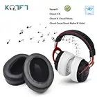 Сменные амбушюры KQTFT для HyperX Cloud I II, Cloud X,Cloud Pro,Cloud Gaming,Cloud Silver,Cloud Core,Cloud Alpha S Gold