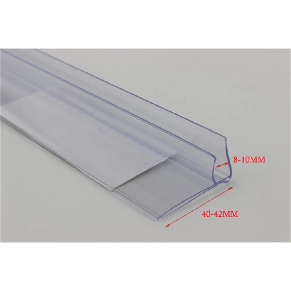 Поп нижний зажим полоса данных стеклянная деревянная полка талкер держатель