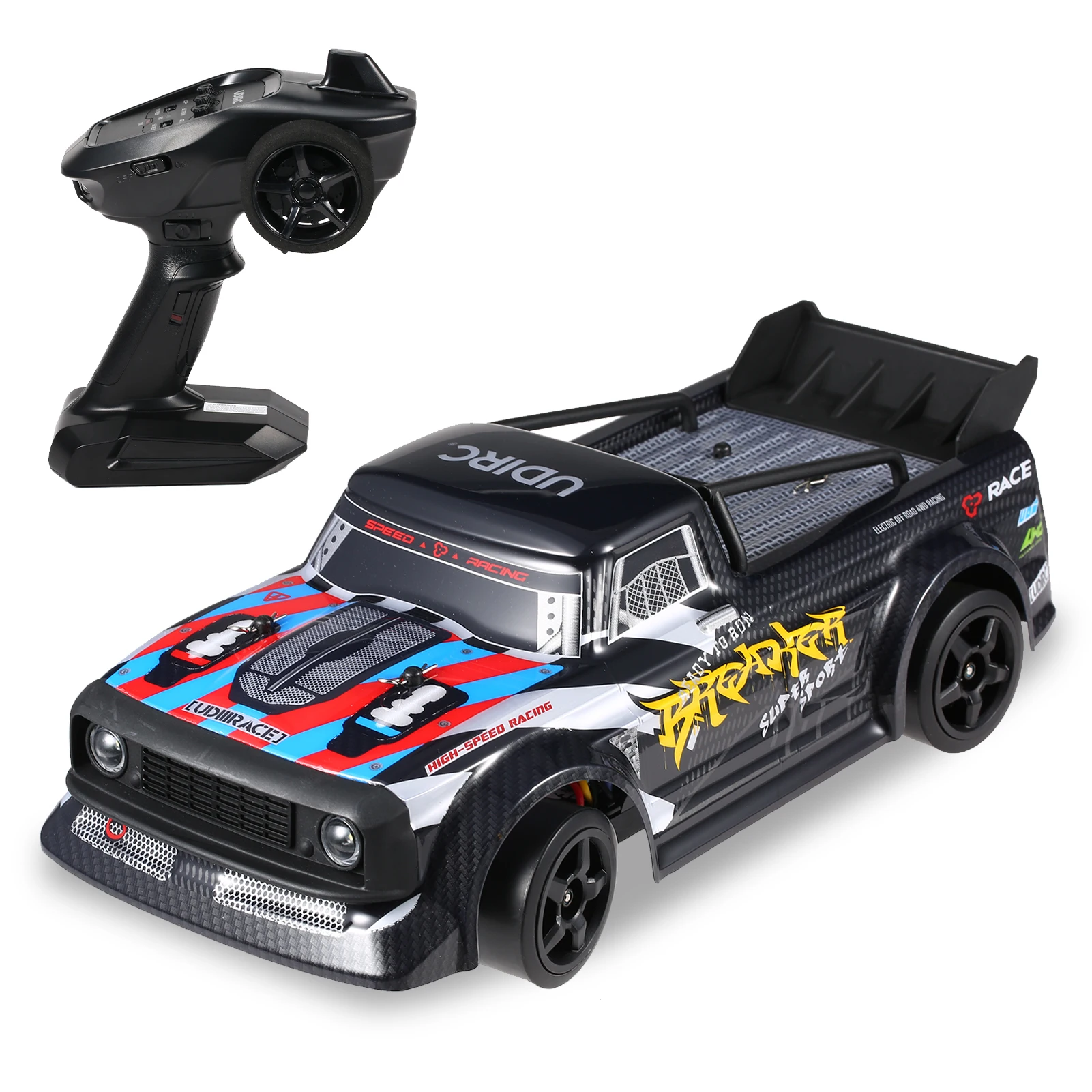 

UdiRC UD1601 RC Drift Car 1/16 RC Car 2.4GHz 4WD 30km/h RC Race Car High Speed Kids Gift RTR with Electronic Stability System