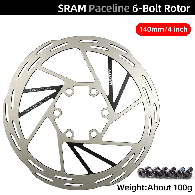 Дисковый тормозной ротор SRAM CenterLine 6 болтов 140/160/180/200 мм 4/6/7/8 дюйма дисковые роторы