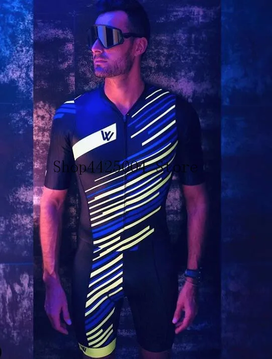 Костюм для велоспорта мужской спортивный трикотажный черный цвет 2020 | Спорт и