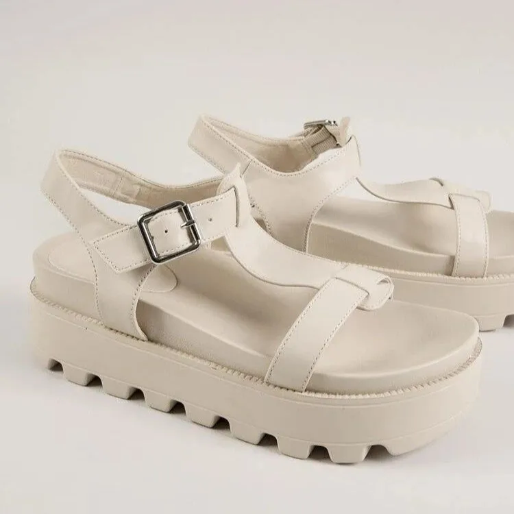 

Sandals Women Summer New 2021 Chunky Platform Sports Sandals Ladies Casual Buckle Flip Flops Open Toe Shoes Woman Zapatos Mujer