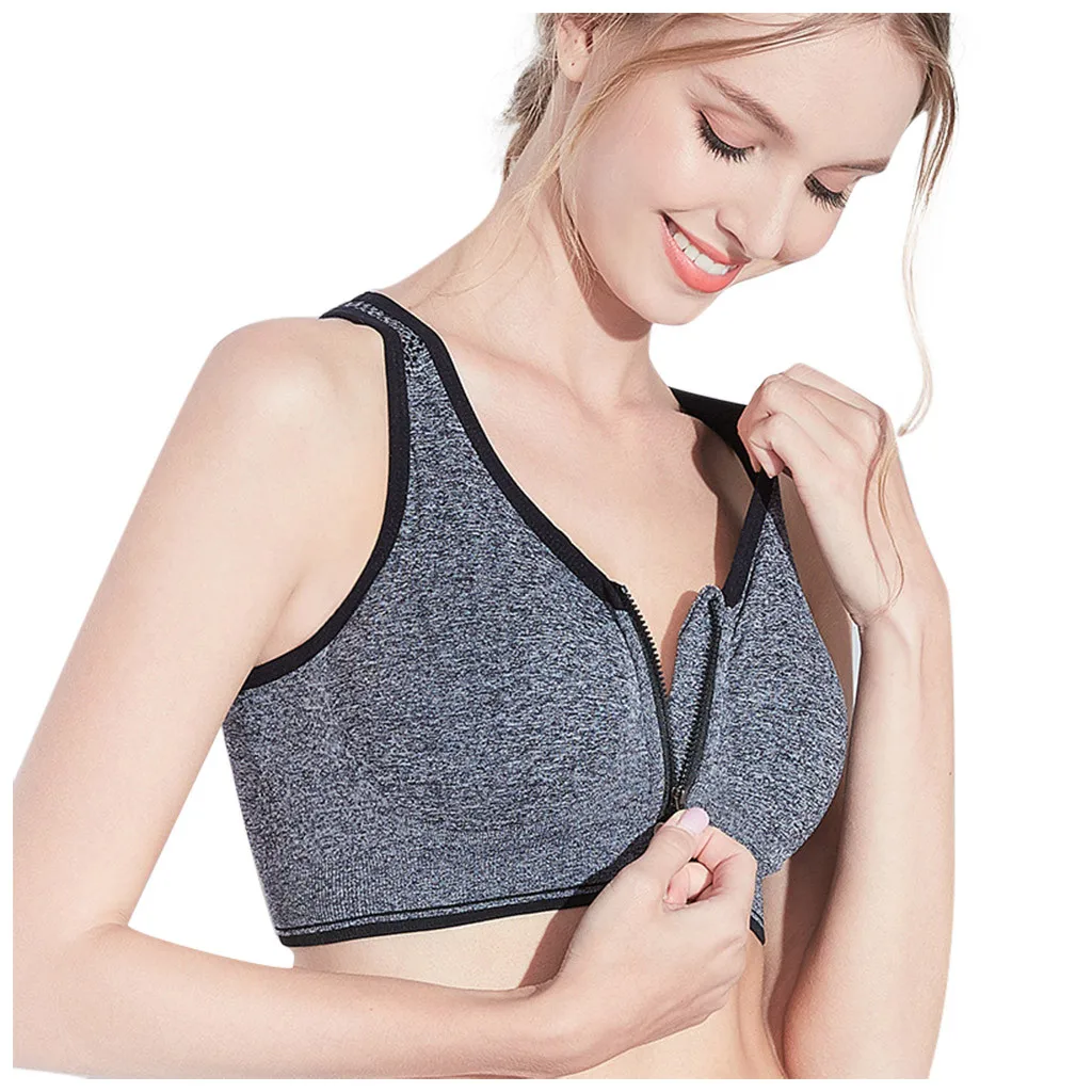 Бесшовный беспроводной женский спортивный бюстгальтер Воздухопроницаемый