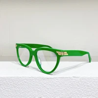 green blue red black beige cat eye high quality bv11060 womens prescription optical glasses mens glasses