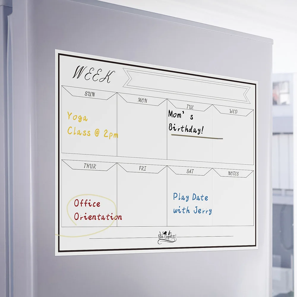 

Reusable Magnetic Children's Graffiti Office Teaching Whiteboard Stickers Flexible Message Board Note Stickers