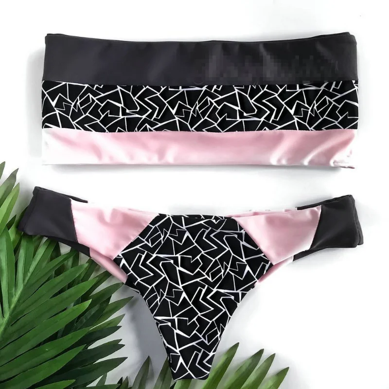 

2021 New Fashion Swimsuit Bikini Women's Sexy Swimsuit Two Piece Set