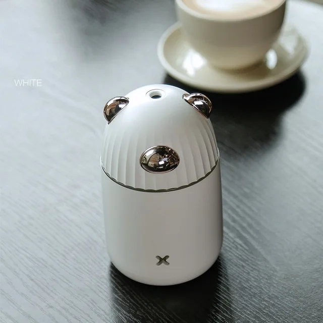

Aroma Essential Ultrasonic Air Humidifier Adorable Pet Car Air Oil Diffuser USB Mist Maker With Color Light Fogger