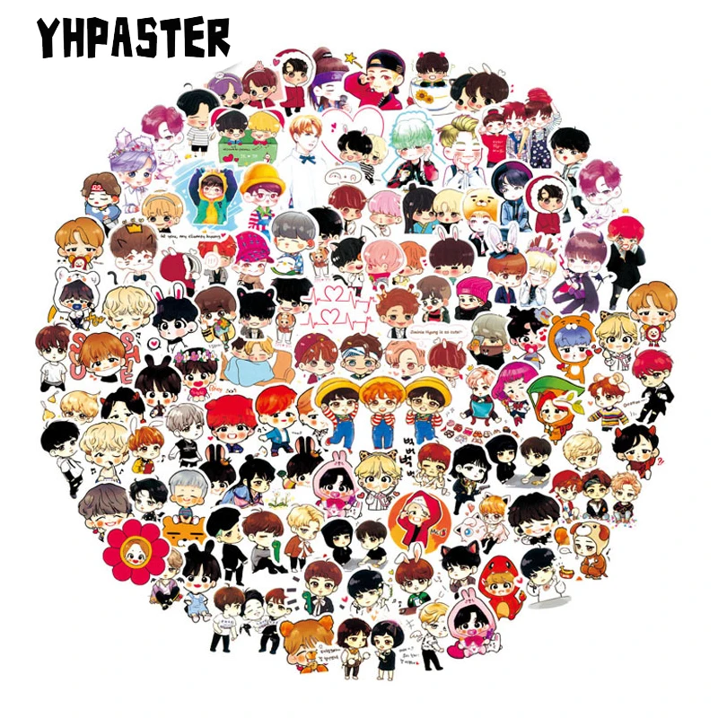 50 штук упак. наклейка серии террор Граффити скелет наклейки игрушки для детей