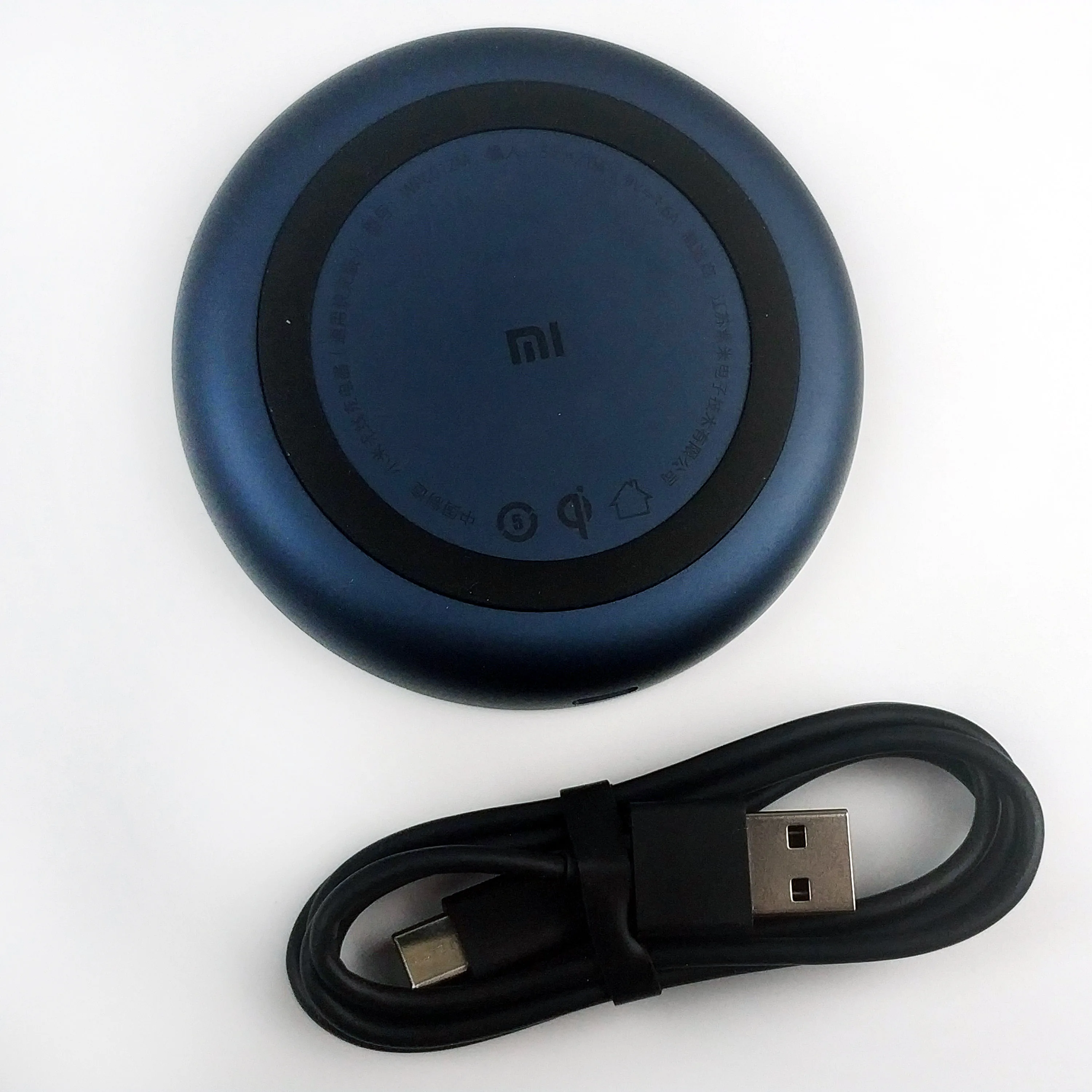 Оригинальное Беспроводное зарядное устройство XiaoMi Qi 10 Вт Mi10 Pro 9T Mix 3 2s быстрое