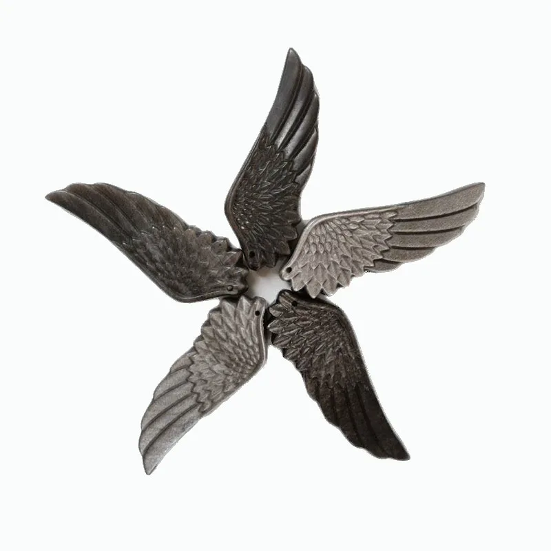 Подвеска из натурального серебряного обсидиана ручной работы на заказ кулон с