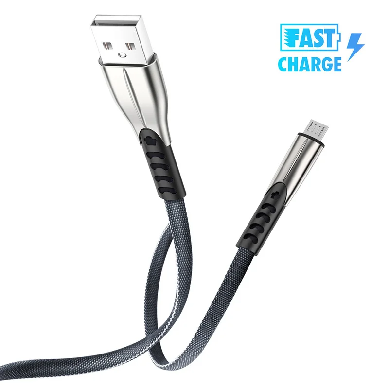 1 м джинсовый Плетеный Micro USB/Type c кабель для быстрой зарядки и передачи данных Xiaomi 9