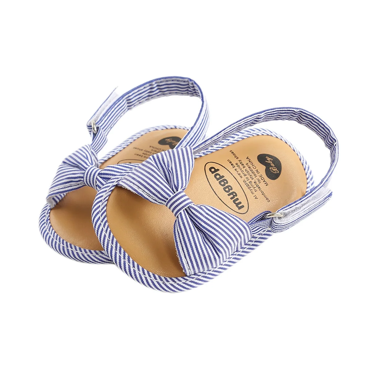 Multitrust/Детская летняя обувь Нескользящие сандалии Полосатые Прогулочные
