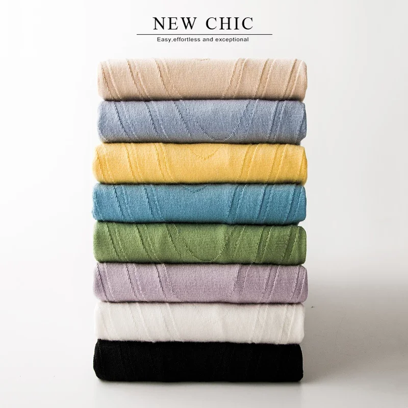 Свитер женский шерстяной с воротником-хомутом Осень-зима 2020 | Женская одежда