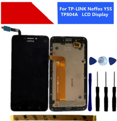 5 0 дюймов для TP LINK Neffos Y5S TP804A сенсорный Экран планшета Стекло Сенсор + ЖК дисплей