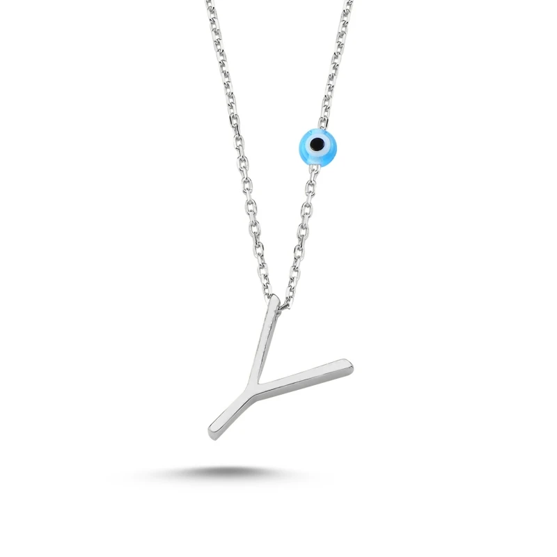 

Silverlina Silver-Y-Letter Ghost Pendant