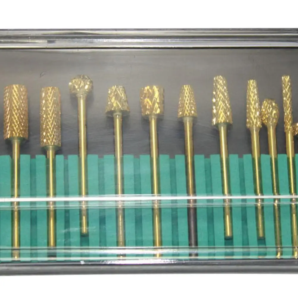 12 типов/набор фрезы для маникюра и педикюра|Принадлежности дизайна ногтей| |