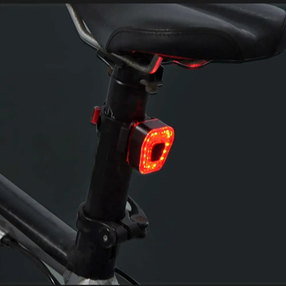 

USB Rechargeable Bicycle Tail Light Ultra Bright Back Taillight 5 Light Modes For Men Women Kids Road Mountain Cycling