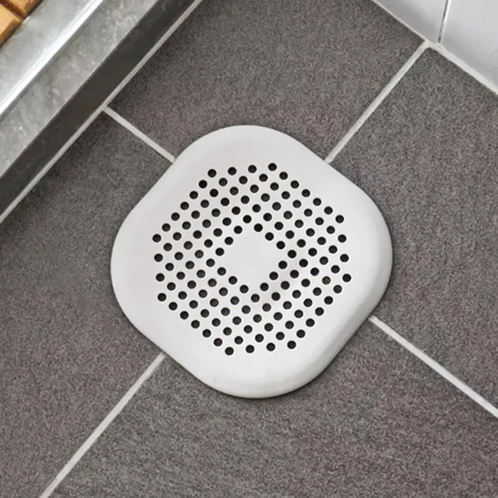 Shower Drain Covers Silicone Tube Drain Hair Catcher Stopper With Sucker For Bathroom Kitchen Filter Trap Home Drain Protectors images - 6