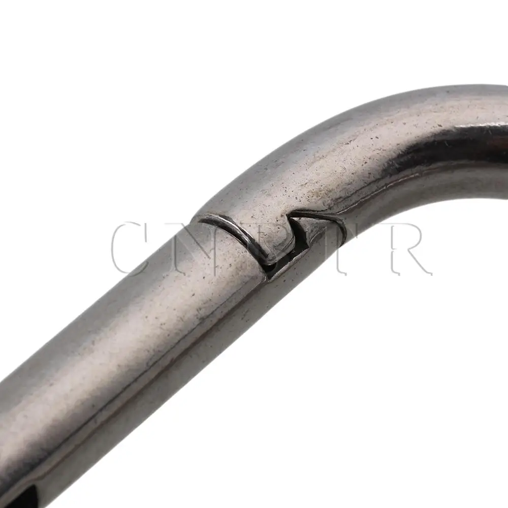 CNBTR 5 x Multifunctional Spring Snap Quick Link Lock Carabiner Stainless M10 100mm | Инструменты