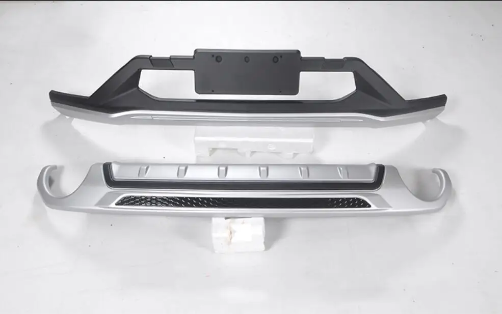 ABS 2 шт. Передний + задний бампер защитная противоскользящая пластина подходит для