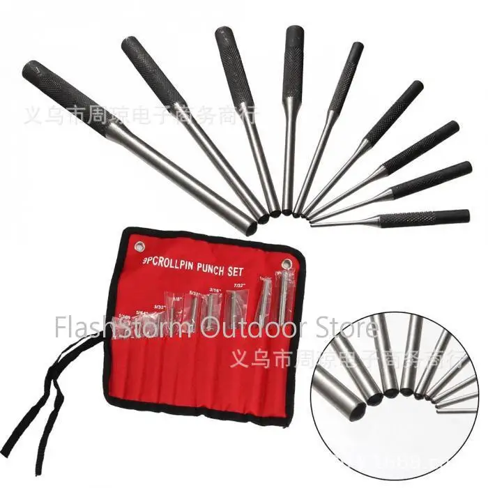 

AR15 M4 M16 Glock Disassembly Tool Set of 9 Hardness Knurling Tools