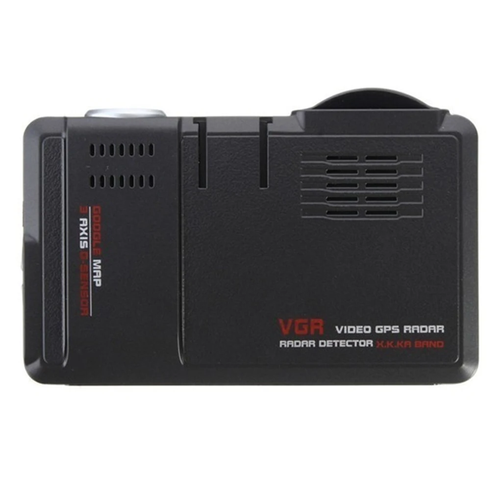 

2-in-1 Car DVR Detector Camera Video Recorder Dash Cam Speed HD 720P