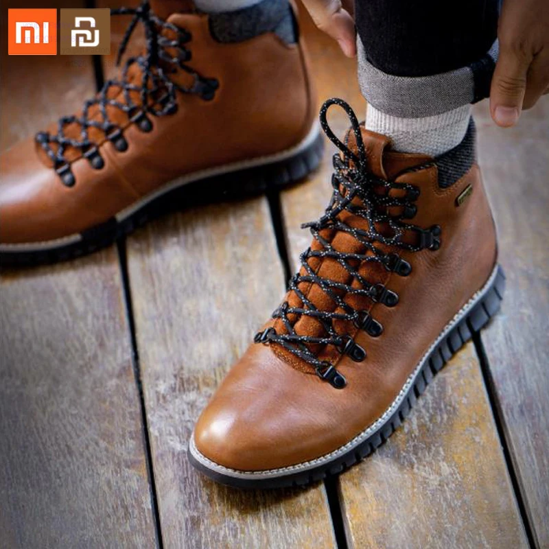 Xiaomi легкие Футболка спортивная "Футбольный клуб №6" мужские ботинки Высококачественная замшевая кожаная зимняя мужская повседневная Светоотражающая кружевная обувь
