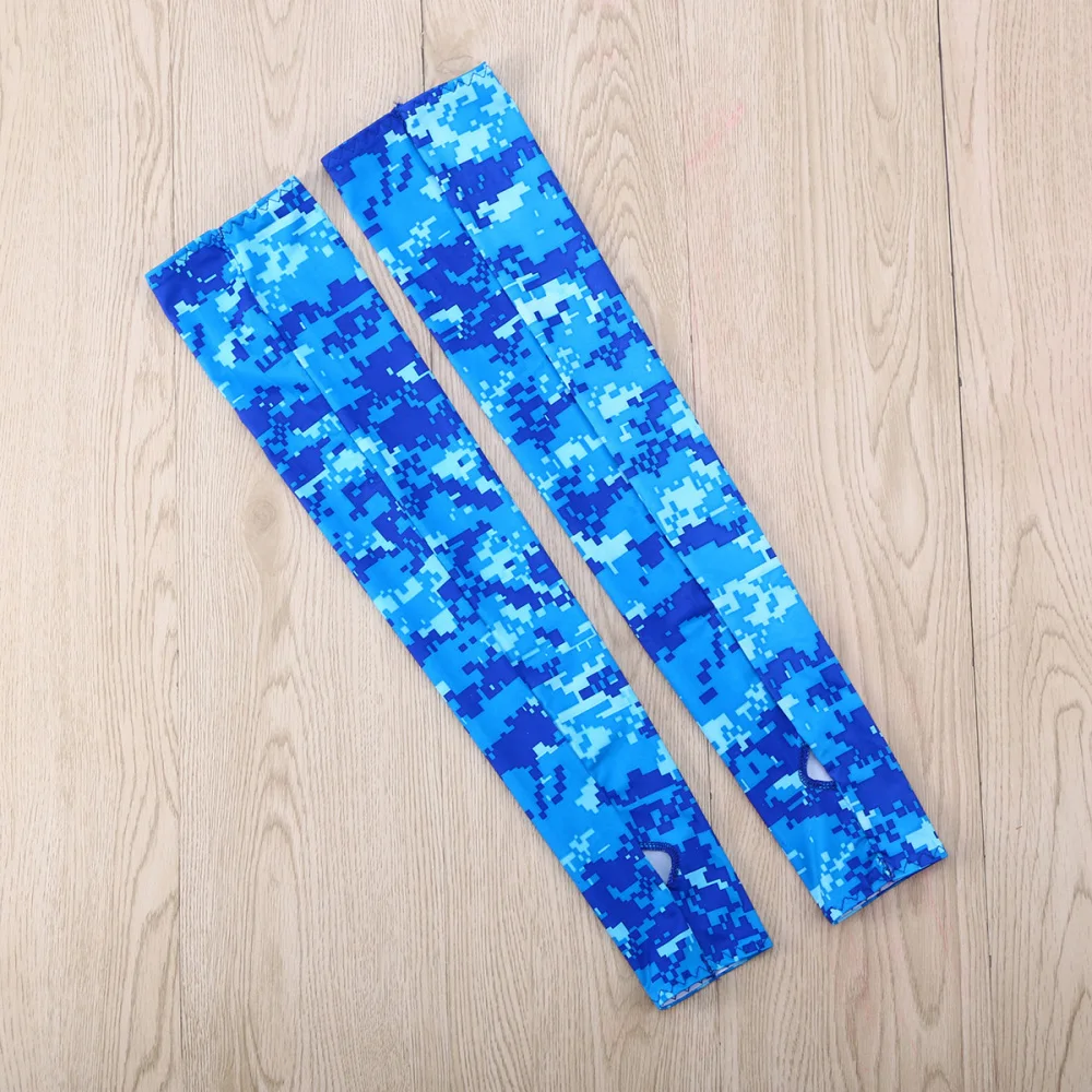 2 шт. солнцезащитный рукав для рук эластичный крутой чехол без пальцев активного