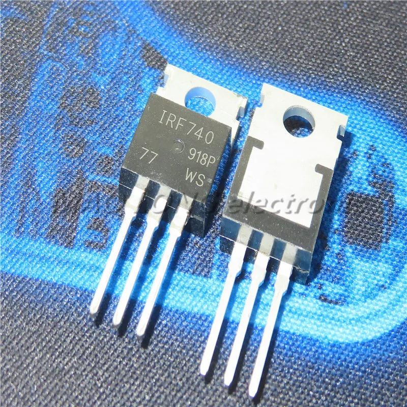 50 шт./лот Новинка IRF740 IRF740PBF TO-220 10A/400V DIP MOS трубка с полевым эффектом