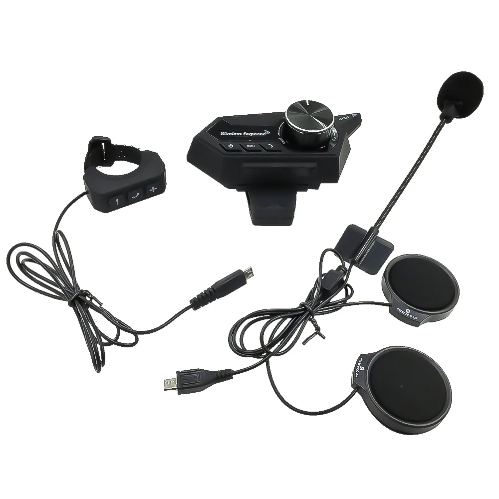 

BT18 Motorcycle Helmet Speakers Earphone Headset MP3 CD Radio Speaker for Motorbike Helmet Headphone for MP3 MP4 GPS Cellphone