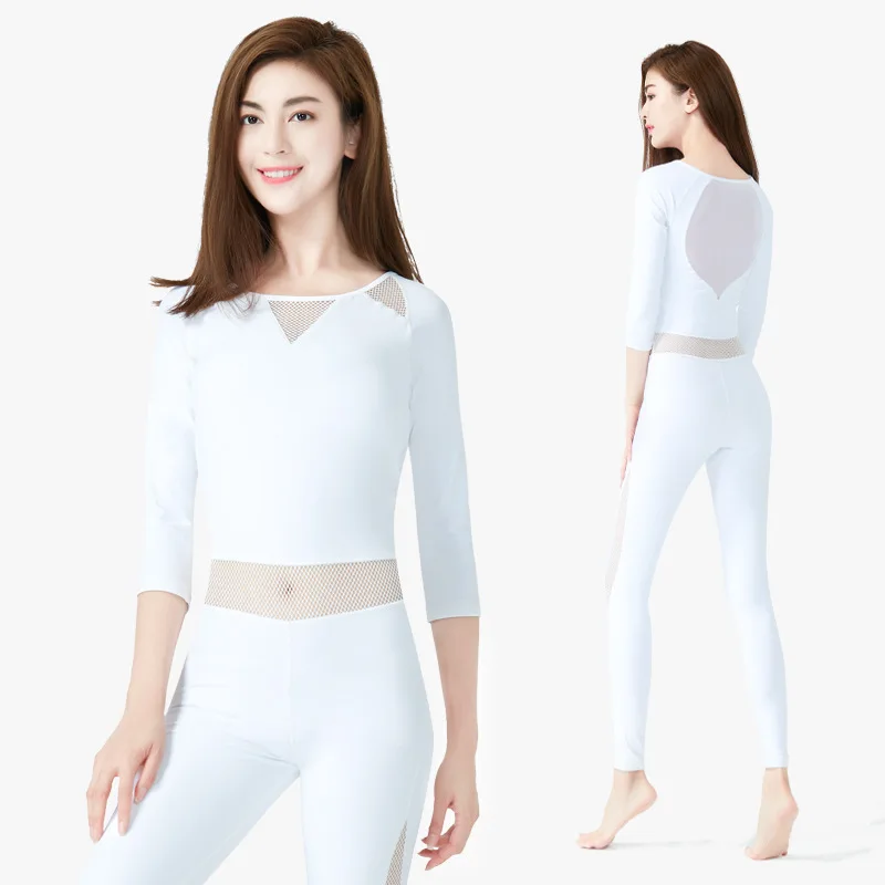 

One-piece Yoga Wear, Women's Slim-fit Sportswear Suit, New One-piece Aerial Yoga Ballet Suit