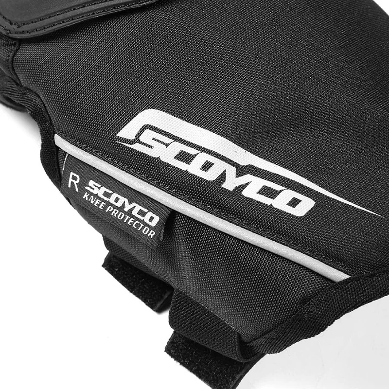 SCOYCO 2019 Motorcycle Knee Protector Reflective Adjustable Shockproof Protective Shell MX Guard Support K24 | Автомобили и